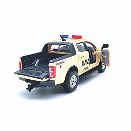 Image of Amisha Gift Gallery Police Car Toys for Kids Emargency Cars Toy Model Pull Back Action Openable Gate 4x4 Truck Car Toys for Kids | Toy Vehicles Colour as Per Availability