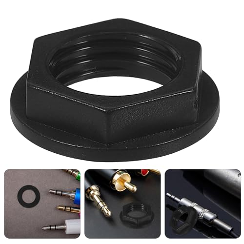 Healifty K025UP81626D32BHQL Plastic S-H902 Hex Nut Hex Nut Hard Plastic Metric Thread Hexagon Nuts Headphone Jack Hex Nut thumb #6
