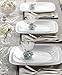 CORELLE Boutique Cherish Embossed Square 16-pc Set, Service for 4