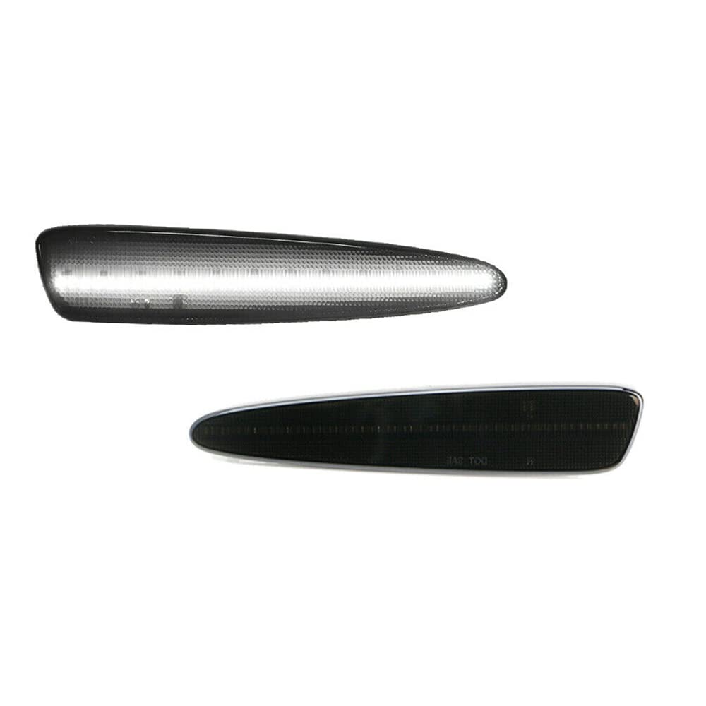 Riloer Feu de position latéral avant/arrière Compatible avec Chevrolet Corvette C6 2005-2013