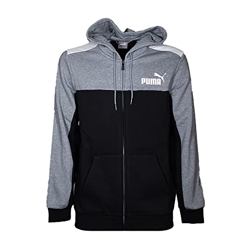 Sweat PUMA Ess+ Homme Gris M idéal pour vos sorties urbaines et moments de détente