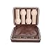 Produktbild SMEJS Schmuck-Box-Travel-Uhr-Kasten for Männer Frauen, Leatherette Tragbarer Reißverschluss-Uhr-Anzeigen-Kasten-Organisator