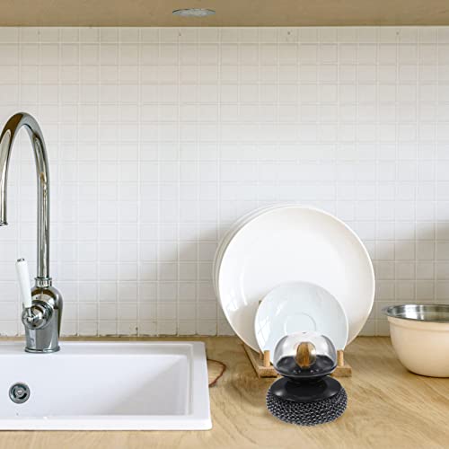 CALLARON Escova De Limpeza De Arame Esfregão De Metal Escova De Limpeza De Pote Escova De Pia Escova