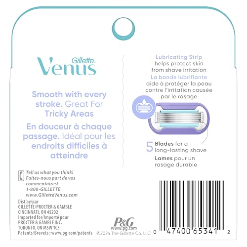 Gillette Venus Extra Smooth Swirl Women's Razor Blade Refills - 4 Count - image 8