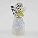 Produktbild M&M M2 PVC-Engel Chrom/Keramik mit blauem LED-Licht