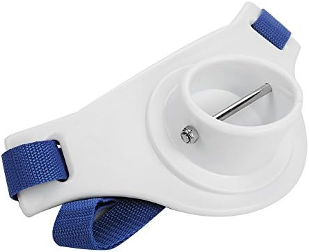 Fishing Belt, Adjustable Fishing Fighting Waist Belt 2.3 Inch Inner Dia Rod Holder