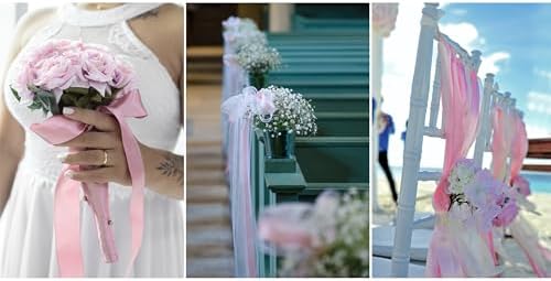 Ruban De Satin De 18 Mm X 25 M - Couleur Résistante Et Lavable