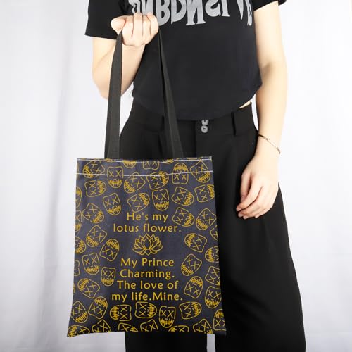 Bolso Tote He’s My Lotus Flower Book Gift miniatura 2