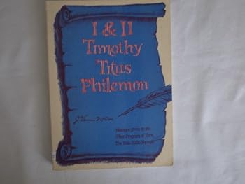 Paperback I & II Timothy, Titus & Philemon Book
