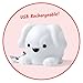 hand2mind PAWZ The Calming Pup, Learn Deep Breathing, Rechargeable Animal Night Light, Kids Anxiety Relief, Mindfulness for Kids, Calm Down Corner Supplies, Social Emotional Learning Activities