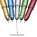 Maydahui 20 PCS Feather Rollerball Pen Artificial Wing Pens Creative Desktop Decoration Black Ink 5 Colors for Office School Teachers Students