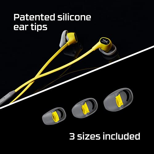 Image of (Refurbished) HyperX Cloud Earbuds Gaming Headphones with Mic for Nintendo Switch and Mobile Gaming - Ye