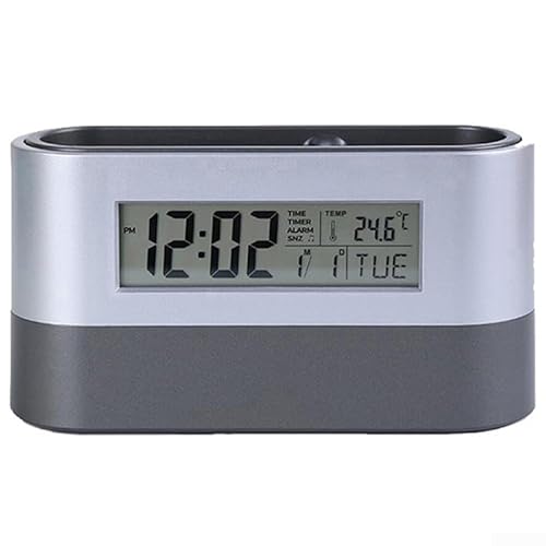 A Must Have Desktop Gadget Multi Functional Alarm Clock With Integrated Calendar & Temperature Display Options
