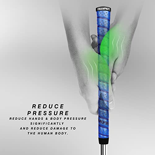 Champkey Polyurethane Golf Grips 13 Pack | Come With 5 Oz Solvent,Hook Blade,15 Tapes & Vise Clamp | All Weather Performance Golf Club Grips  thumb #2