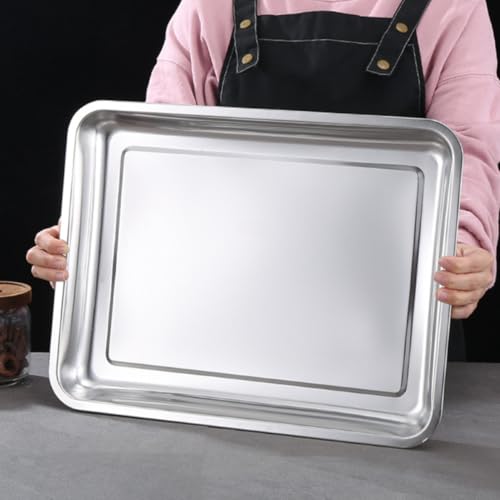 Bandeja para horno rectangular para asados en reuniones al aire libre 8