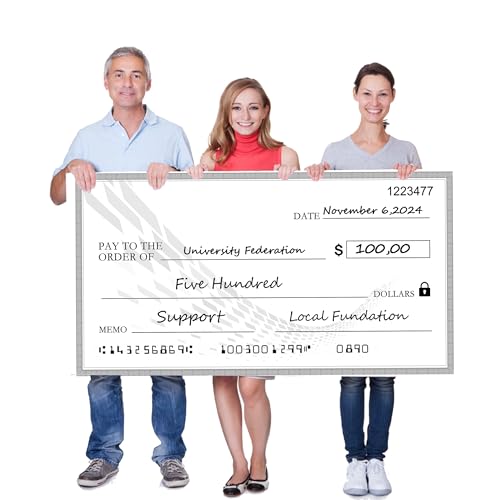 Big Checks For Presentations | 30 x 16