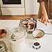 All I Care About is Pizza Stainless Steel Mechanical Wind Up Countdown Timer for Classroom Home Study Cooking