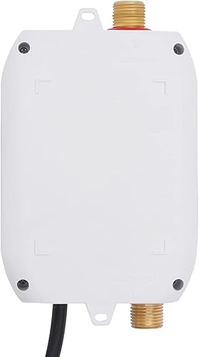 Miniatura 8 de PaNeTnya Mini calentador de agua eléctrico sin tanque de 110 V 3 KW, tanque calentador de agua instantáneo con pantalla digital LCD, calentador de