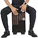 Clapbox Cajon Drum Birch Wood (Full Size) - NOT MADE IN CHINA - 3-in-1 - Cajon + Bongo + Darbuka | Most Popular Percussion Brand Online (Cajembe Bk)