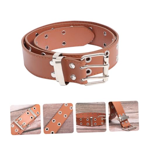 2pcs Ladies Belt Para Mujeres Lumbar Belt Secure Straps for Belt Punk Style