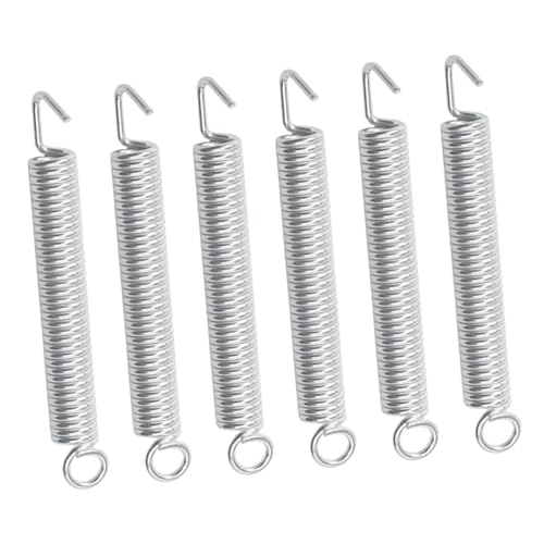 JOINPAYA 6個 電気ギター用 トレモロスプリング 耐久性アイアン製 ギターパーツアクセサリー 楽器補修用 実用的
