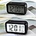 TXY LED Digital Alarm Clock Backlight Snooze Mute Calendar Desktop Electronic Bcaklight Table Clocks Desktop Clock (White)