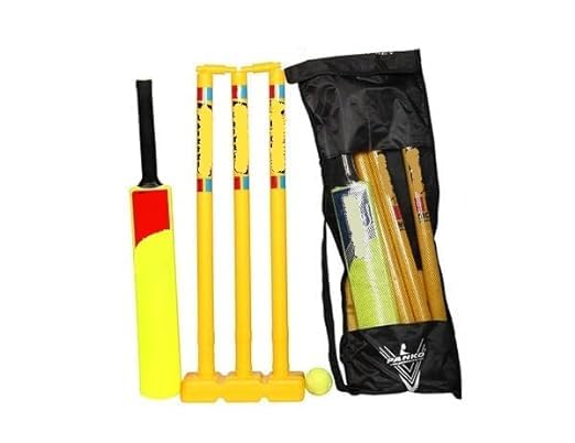TS Playy Fun Plastic Cricket Bat Set with Soft Ball for Kids - Size 5 (Ages 8 & Above) Fun Plastic Cricket Bat Set with Soft Ball for Kids - Size 5 (Ages 8 & Above) (B08G533Y3F) Amazon Price History, Amazon Price Tracker