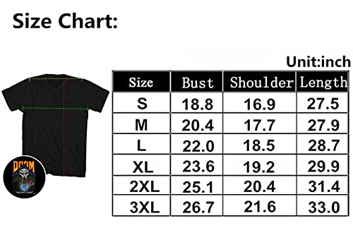 Mf Doom Shirt Men Vintage Poster Shirts Women Youth Kids T Shirt For Men Boys Graphic Design T Shirts Black Tshirt Tee Medium #TOP3