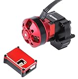 RCAWD 2204 2800KV Brushless Outrunner Motor Transmission with 30A Brushless Esc Pedals for 1/18 TRX4M Series Upgrades Part
