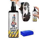 Basketball-Schuh Spray Für Griffigkeit - 100ml Haftverstärkendes Mittel Für Schuhwerk 100ml Haftungsschutz - Basketball Schuh Haftspray | Für Stiefel Sneaker Golf Fußball Volleyball Baseball Bowling P