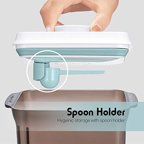 Milky Bottle Milk Powder Formula Dispenser Container With Scraper Airtight 600G 1700Ml #TOP3