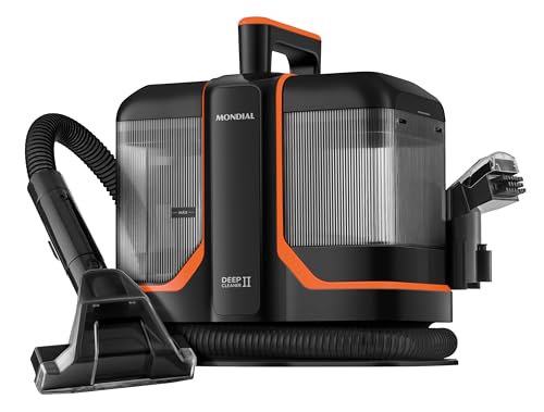 Extratora e Higienizadora Portátil Deep Cleaner II, Mondial, Preto/Laranja, 1800W, 110V - EXP-02-O