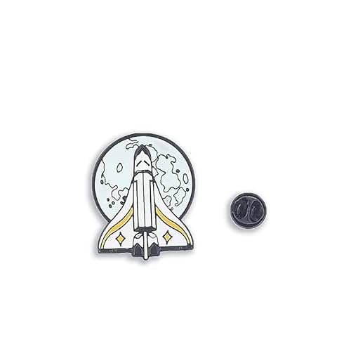 The Last Us 2 Eagle Brooch Pin Spaceship Badge Rocketships Cosplay - Spaceship