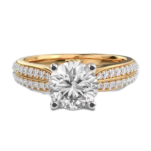 Bague double solitaire en moissanite le cadeau idéal en argent 925