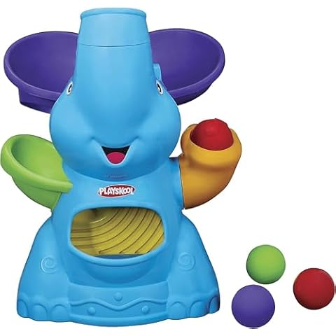 Playskool Elefun Busy Ball Popper Active Toy for Toddlers and Babies 9 Months and Up with 4 Colorful Balls (Amazon Exclusive) Cover