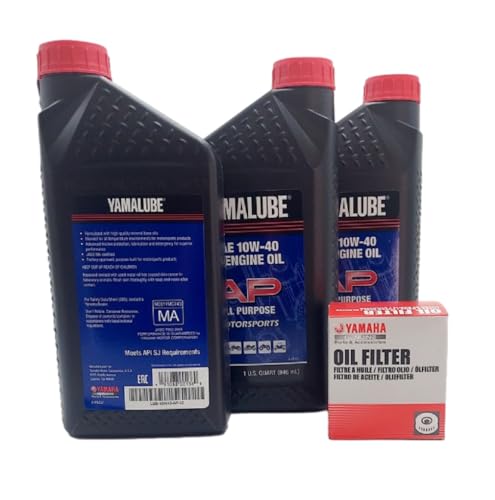 Image of Yamaha Wolverine 350 /450 (2006-2010) all Models AP Oil Filter Change Kit