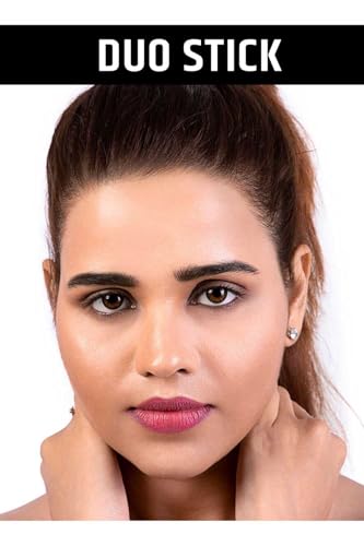 Insight Cosmetics Duo Stick Conceal Contour + Highlighter|Contouring Shade and Highlighter| Easy-to-Blend Formula| for a Defined and Chiseled Look,8.5 gm(Duo-02) - Image 2