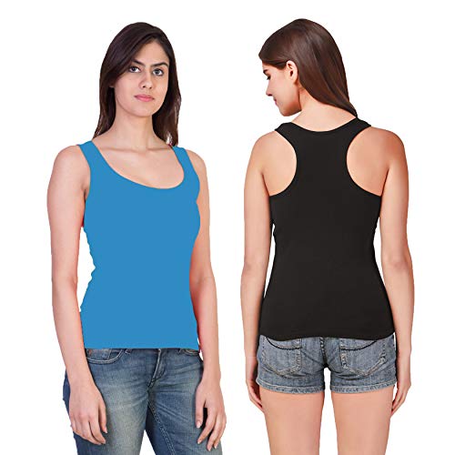 Image of Camisole Tank Top Vest Racerback Sando Camis for Women, Girls (Pack of 2)