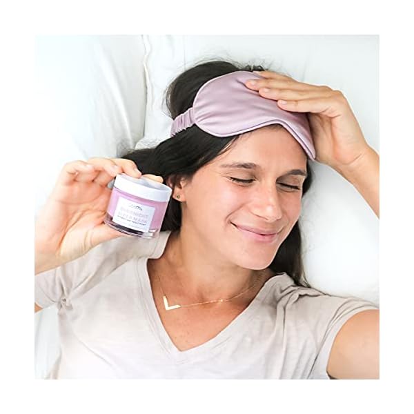 Teami Overnight Face Mask - Vegan and Organic Overnight Mask - Sleeping Facial Mask - Face Moisturizer and Hydrating Mask with Niacinamide and Vitamin C - Night Glow Face Mask Skincare