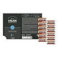 by Amazon uomo (5 lame) ricariche compatibili con qualsiasi manico di rasoio Gillette Fusion5, 12 Unità