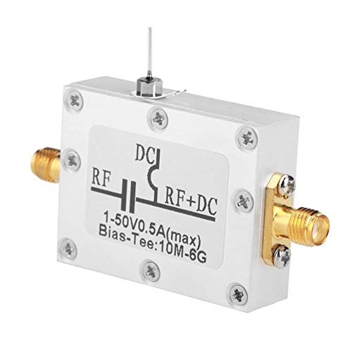 Hoch Wertiges Vorspannungs T-StüCk 10 MHz-6 GHz Breit Band Hoch Frequenz Mikrowellen Koaxial Vorspannung 1-50 V.