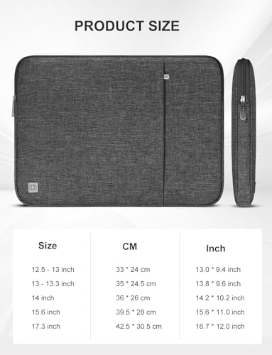 Funda para portátil de 17 pulgadas resistente al agua protectora gris oscuro para HP 7