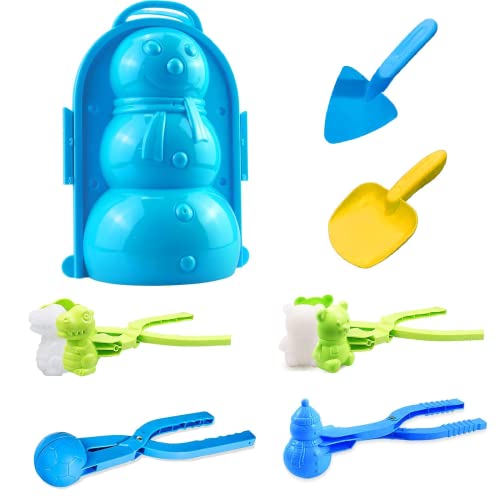 8-teiliges Schneeball Former Set - Kreative Schneespielzeuge Für Kinder Winter Spaß