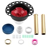 maXpeedingrods Freestanding Tub Drain Rough-in Kit, Bathtub Drain Kit with ABS Plastic Adapter and Brass Tail Pipes, Compatible with Freestanding Bathtub, Floor Mounted Bathtub and Copper Bathtub