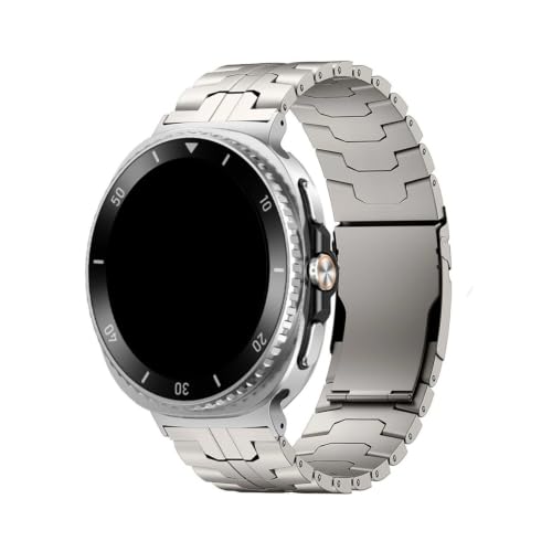 Bracelet titane Samsung Galaxy Watch 8 44mm montre connectée homme bande acier solide
