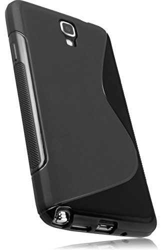 Mumbi   Funda de plástico para Samsung Galaxy Note 3 Neo, color negro