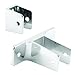 Sentry Supply 656-2896 Bracket Wall Kit, for 1 inch Panels, Zinc Alloy, Chrome Plated, Pack of (1 set)