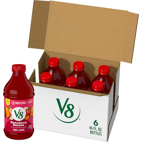 V8 Strawberry Banana 100% Fruit and Vegetable Juice