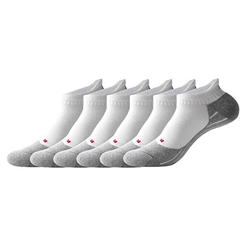 Feetalk Sport Socks Soft Cotton Athletic Socks Odor-resistant for Comfortable All-Day Wear