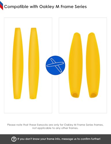 Image of BLAZERBUCK Replacement Earsocks for Oakley M Frame Series Sunglasses